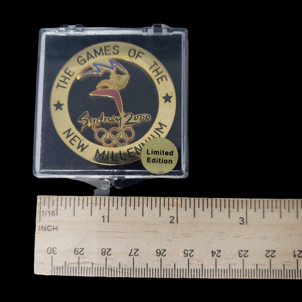 Games of the New Millennium Sydney 2000 Olympics Pin  Limited Edition In Case XL - Picture 5 of 5